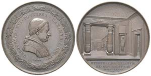Vatican, Gregorius XVI 1831-1846, Médaille ... 