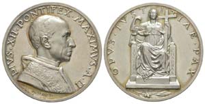 Vatican, Pio XII 1939-1958, 1940 Médaille ... 
