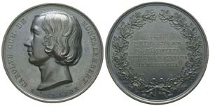 Italie, Charles de Montalembert, Médaille ... 
