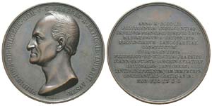Italie, Federico de Wilczek, 1851, Médaille ... 