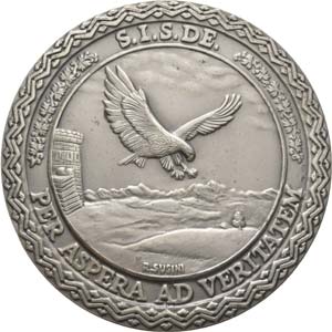 Italie, Médaille uniface en argent, 1982, ... 