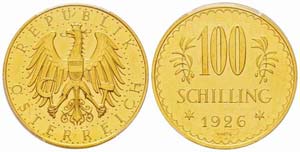 Autriche, République 1918- 100 Schilling, ... 