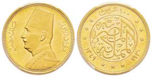 Egypt, Fuad I AH 1341-1355 (1922-1936) 100 ... 