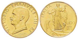 Vittorio Emanuele III 1900-1943 100 lire, ... 