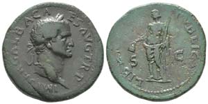 Galba 68 - 69
Sestertius, Rome, 69, ... 
