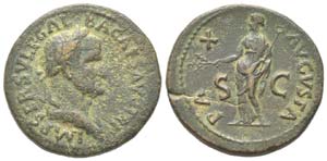 Galba 68 - 69
Dupondius, Rome, 68, AE 13.70 ... 