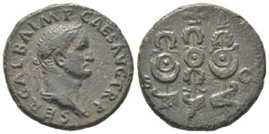 Galba 68 - 69
As, Rome, 69, AE 10.24 ... 