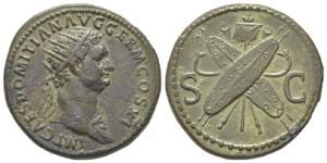 Domitianus 81 - 96
Dupondius, Rome, 81-96, ... 
