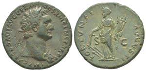 Domitianus 81 - 96
As, Rome, 86, AE 7.86 ... 