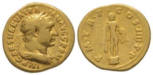 Traianus 98 - 117
Aureus, Rome, 101-102 ... 
