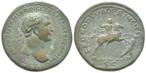 Traianus 98 - 117
Sestertius, Rome 98-117, ... 