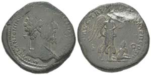 Marcus Aurelius 138 - 161
Sestertius, Rome, ... 
