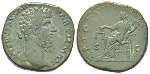 Lucius Verus 161 - 169
Sestertius, Rome, ... 