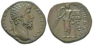Lucius Verus 161 - 169
Sestertius, Rome, ... 