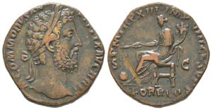 Commodus 180 - 192
Sestertius, Rome, 185, AE ... 