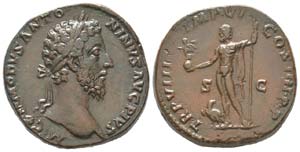 Commodus 180 - 192
Sestertius, Rome 183, AE ... 