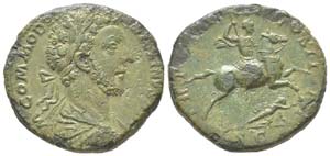 Commodus 180 - 192 Sestertius, Rome, 185, AE ... 