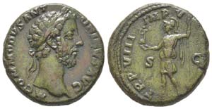 Commodus 180 - 192
As, Rome, 183, AE 12.89 ... 