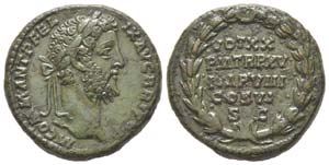 Commodus 180 - 192
As, Rome, 190, AE 11.19 ... 