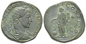 Elegabalus 218 - 222
Sestertius, Rome, 221, ... 