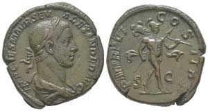 Severus Alexander 222 - 235
Sestertius, Rome ... 