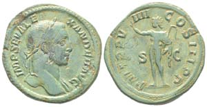 Severus Alexander 222 - 235
Sestertius, Rome ... 