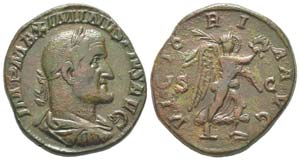 Maximinus I 235 - 238
Sestertius, Rome, ... 
