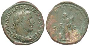 Philippus I 244 - 249
Sestertius, Rome, ... 