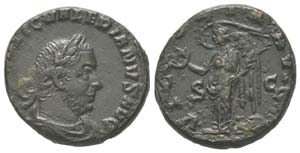 Valerianus 253 - 260
As, Rome 254, AE 8.82 ... 