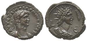 Gallienus 253-268
Tétradrachme, Egypte, ... 