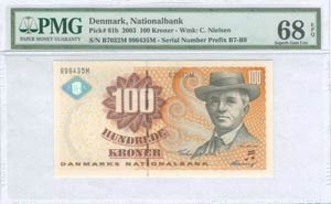 DENMARK: 100 Kroner (2003) in ... 
