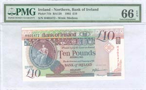 NORTHERN IRELAND: 10 Pounds ... 