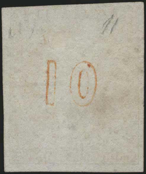 GREECE: 10l. orange (pos.136), 1 ... 