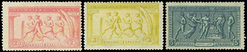 GREECE: 1906 Olympic games issue ... 