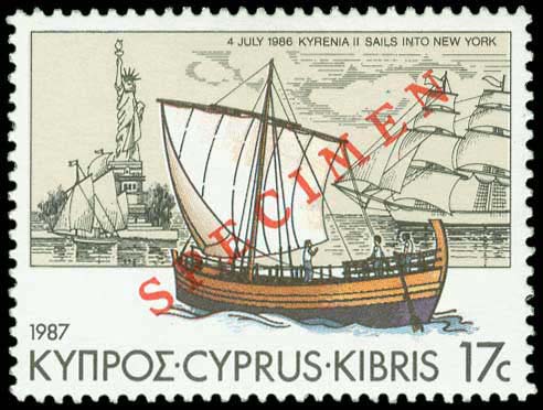 CYPRUS: 1987 Kyrenia II, complete ... 