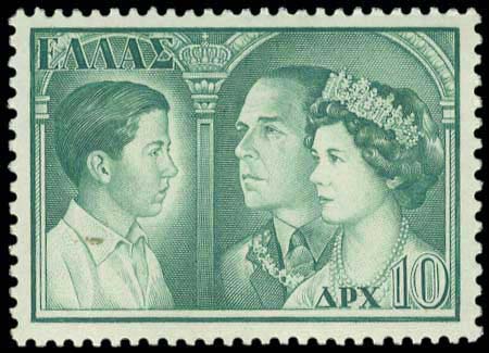 GREECE: 1957 Royal families (part ... 