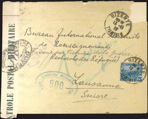 GREECE: Cover fr. with 25c ... 