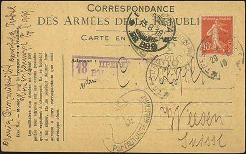 GREECE: Military postal card from ... 