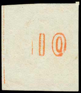 GREECE: 10l. orange (pos.130), ... 