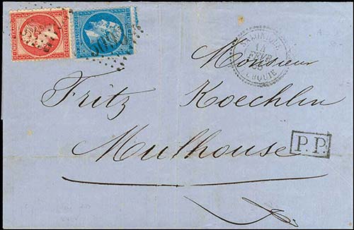 GREECE: Cover franked with 20c. + ... 