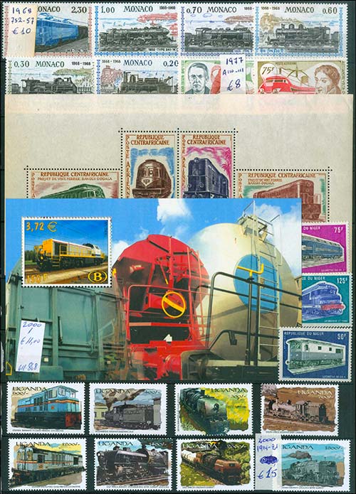 GREECE: Trains: lot including 15 ... 