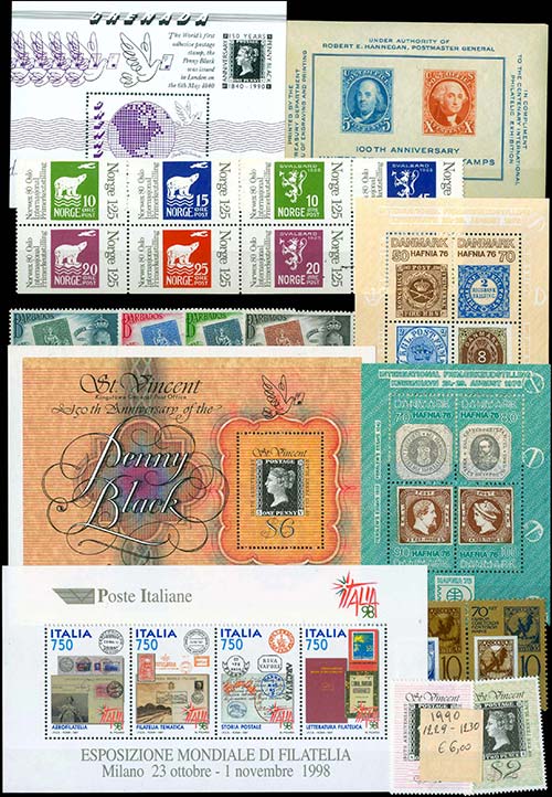 GREECE: Stamps: lot including 13 ... 