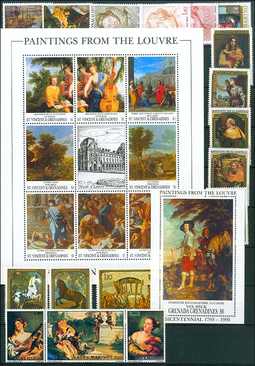 GREECE: Paintings: lot including ... 