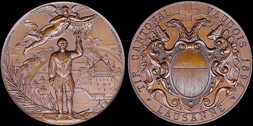 SWITZERLAND: Bronze medal (1894) ... 