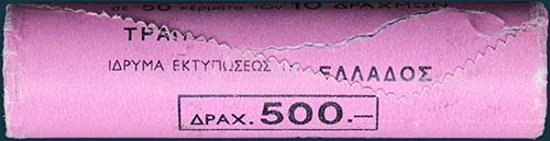 GREECE: 50x 10 Drachmas (1982) ... 