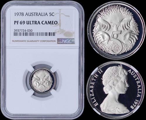 AUSTRALIA: 5 Cents (1978) in ... 