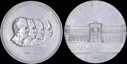 GREECE: Silver medal commemorating ... 