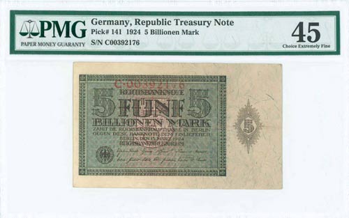 GERMANY: 5 Billion Mark ... 