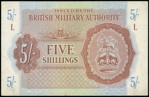 GREAT BRITAIN: 5 Shillings (ND ... 
