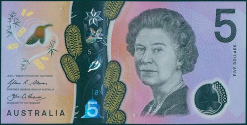 AUSTRALIA: 2 x 5 Dollars (2016) in ... 